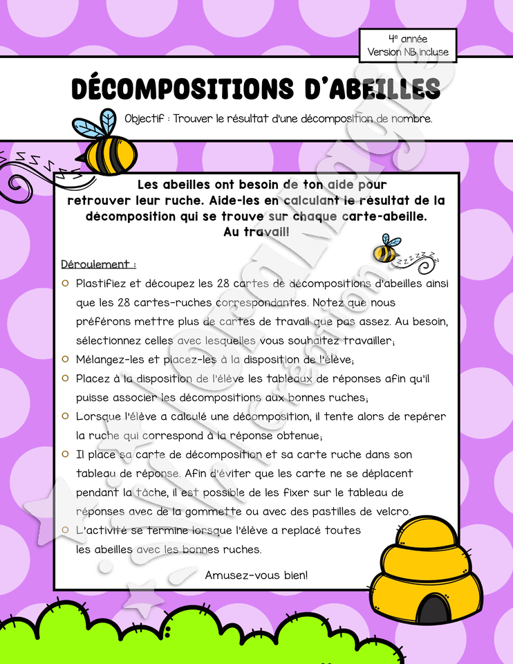 Décompositions d'abeilles - 4e année - Version NB dispo - 5$.pdf