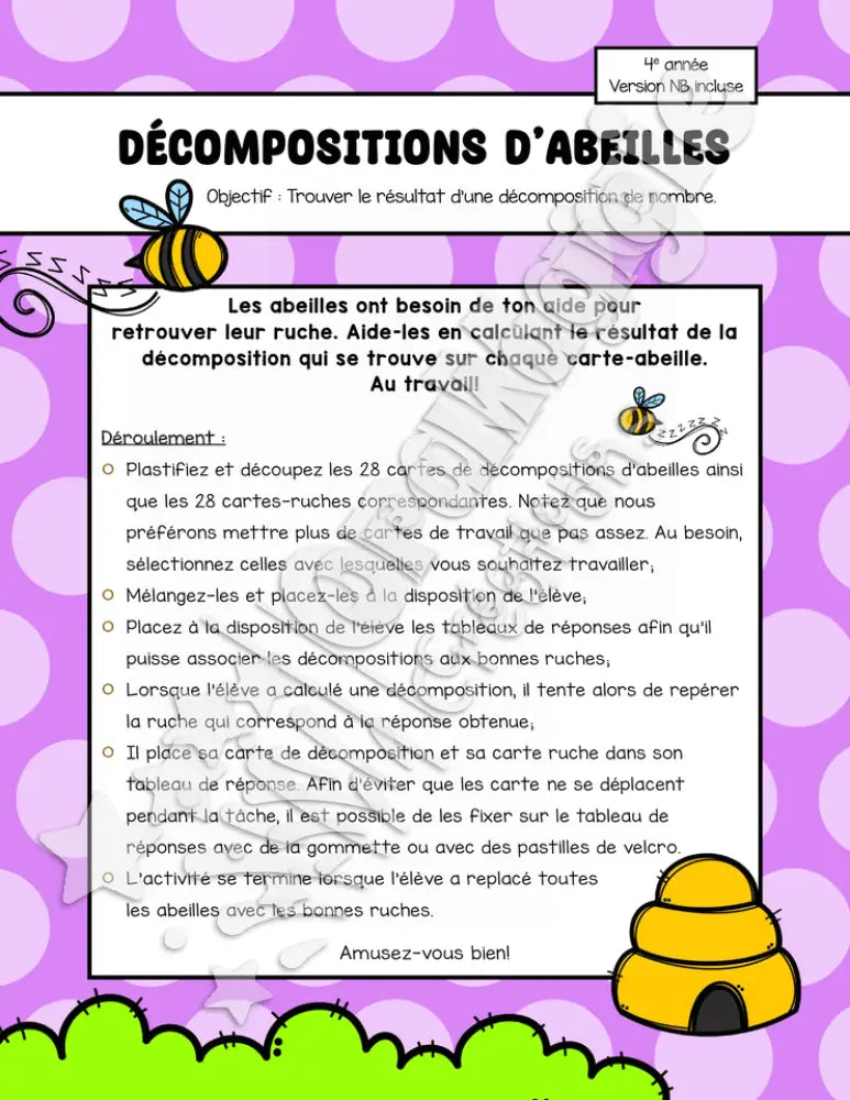 Décompositions d'abeilles - 4e année - Version NB dispo - 5$.pdf