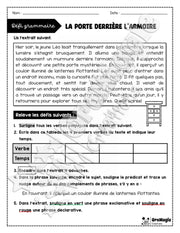 Défi grammaire - La porte derrière l'armoire - 5e et 6e année.pdf