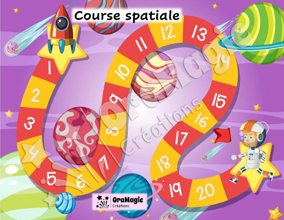 Confusions CH-JJJ - Niveau 5 - Course spatiale