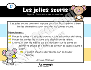 Compréhension de lecture - Les jolies souris - Devine qui je suis - 2e année.pdf