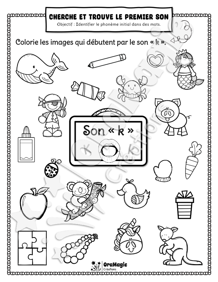 Cherche et trouve NB - Identification phonème initial - Son -k- 3$.pdf