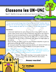 Classons les UN-UNE dans la forêt ou le château - 4$.pdf