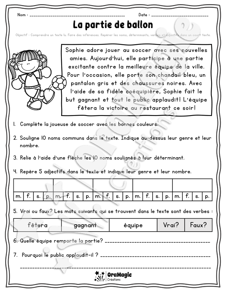 Collection lecture et grammaire - La partie de ballon.pdf