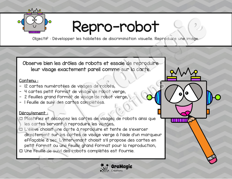 Repro-robot - Reproduction visuelle - Préscolaire - 3$.pdf