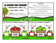 Cartes à tâches - La saison des pommes - 3e année - Mathématiques - 6$.pdf