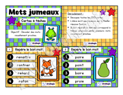 Cartes à tâches - Mots jumeaux - Décodage.pdf