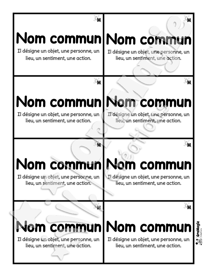 Étiquettes des classes de mots et constituants