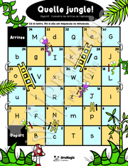 Quelle jungle - Serpent et échelle - Lettres alphabet - Préscolaire.pdf