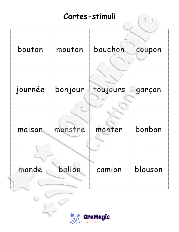 Confusions OU-ON - Niveau 5 - Le départ des monstres