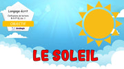 Confusions de lecture B-D-P-Q - Niveau 1 - Le soleil