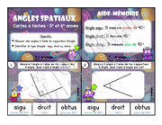 Cartes à tâches - Angles spatiaux - Mesure et type d'angles - 5e et 6e année primaire - 5$.pdf