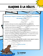 Glaçons à la dérive - Décodage de mots contenant des yods - Langage écrit, 2e et 3e année.pdf