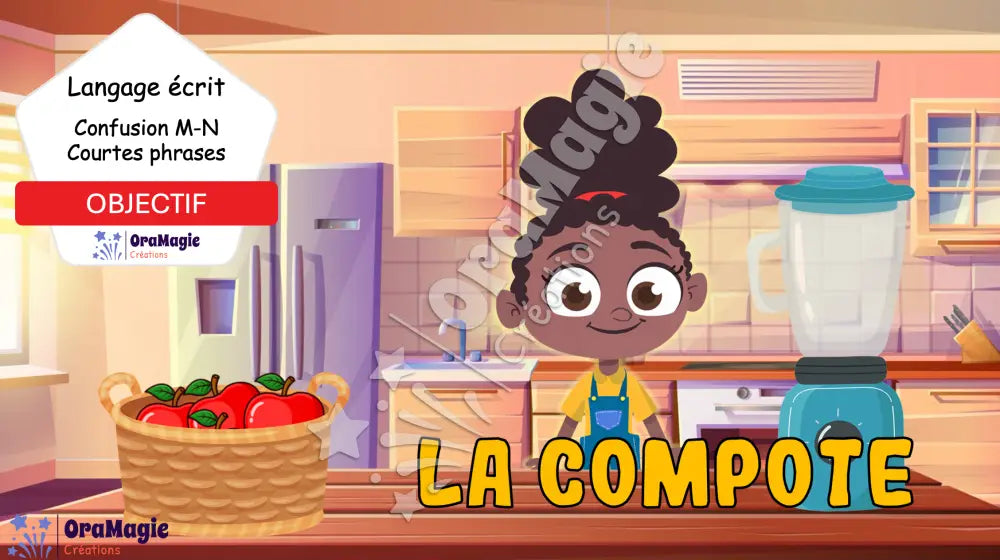 La compote - Confusion M-N en décodage de courtes phrases - Produit numérique