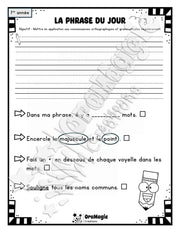 La phrase du jour - 1re année - gratuité.pdf