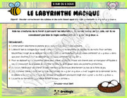 Le labyrinthe magique du g dur vs g doux - Thème été - Langage écrit.pdf