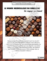 Le monde merveilleux du chocolat - Compréhension lecture 4e année - Préparation examen ministère.pdf