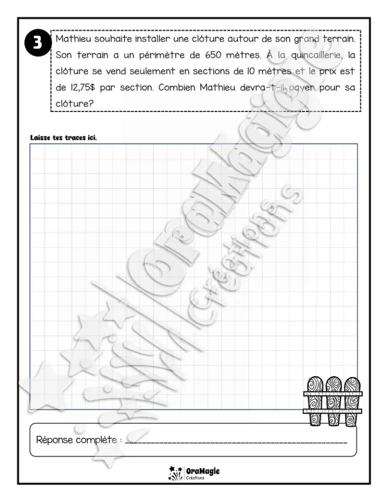 Les aventures mathématiques - Cahier d'exercices - Regroupements par paquets sans reste