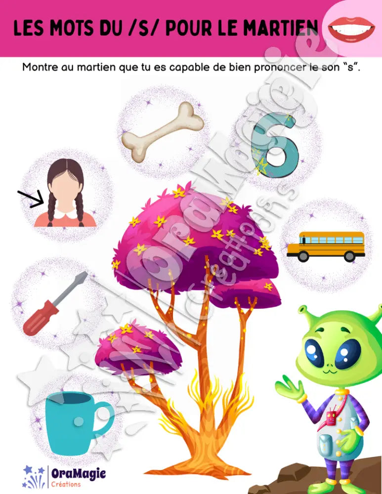 Les mots du -s- pour le martien