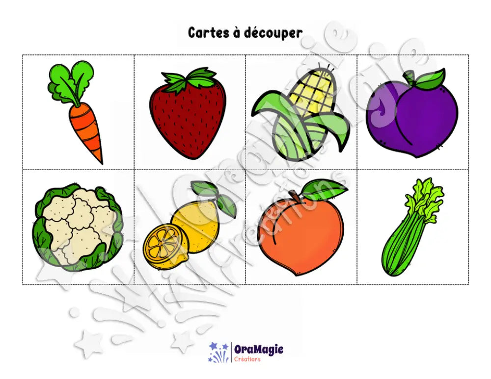 Loto des fruits et légumes