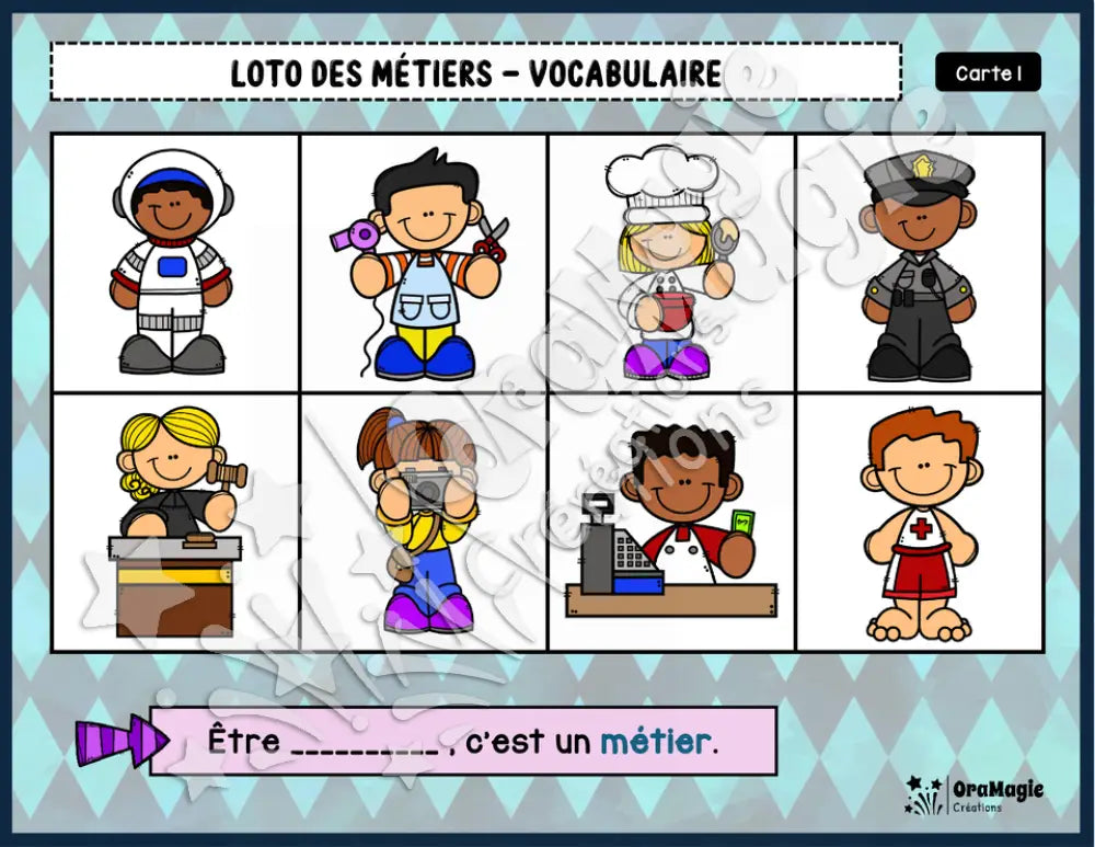Loto des métiers