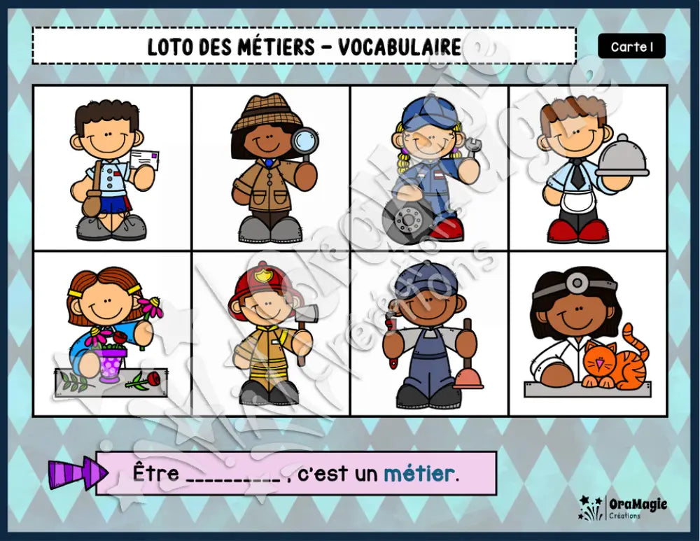 Loto des métiers