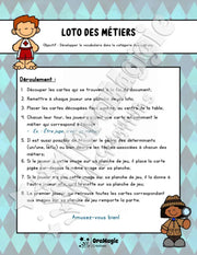 Loto des métiers - Vocabulaire.pdf