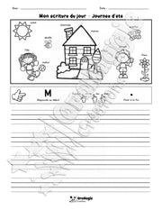 Mon écriture du jour - Journée d'été - 1er cycle - 3$.pdf