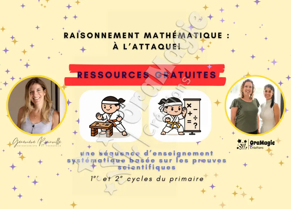 Ressources gratuites - Raisonnement mathématique: à l’attaque! - Produit numérique