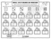 Roule, lis et colorie les poissons - Décodage mots simples de structure CV, sans sons amoureux - Langage écrit, 1re année.pdf