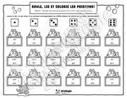 Roule lis et colorie les poissons - Décodage mots CVC-CCV sans sons amoureux - Langage écrit, 1re année.pdf