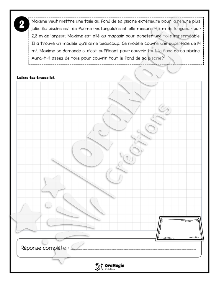 Les aventures mathématiques - Cahier d