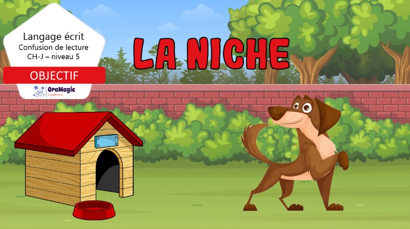 Confusion lecture CH-J - niveau 5 - La niche 