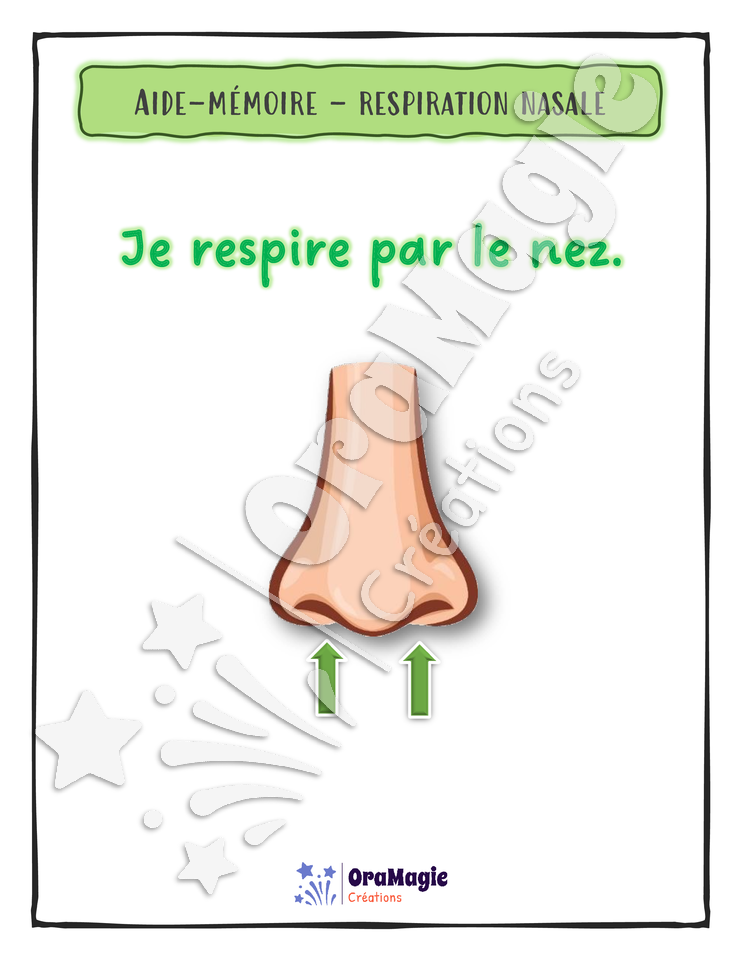Importance de la respiration nasale