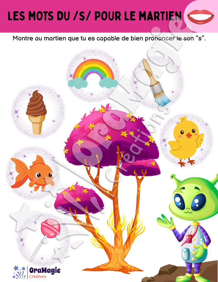 Les mots du -s- pour le martien