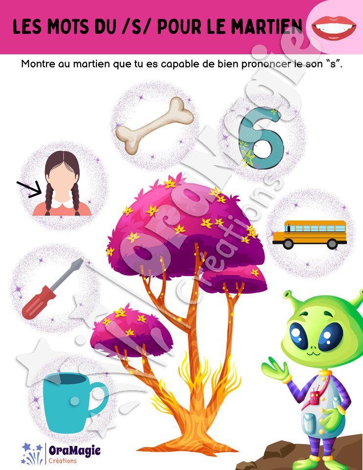 Les mots du -s- pour le martien