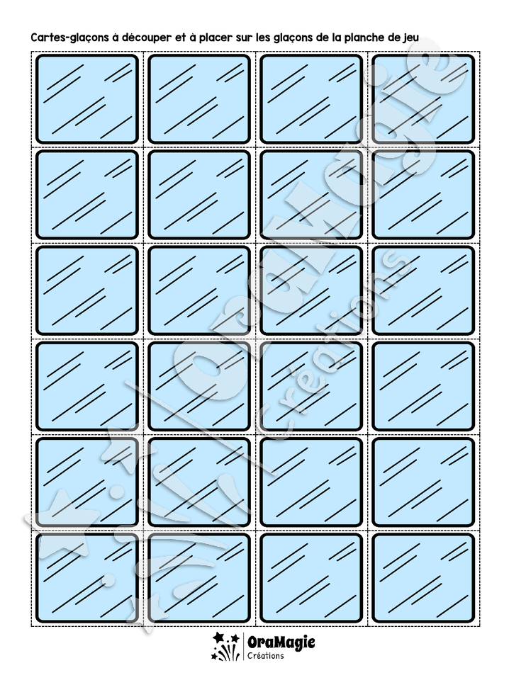 Glaçons à la dérive - Décodage de mots contenant des c durs vs c doux