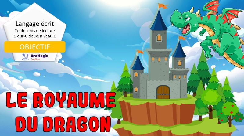 Confusion c dur - c doux - Niveau 1 - Le royaume du dragon